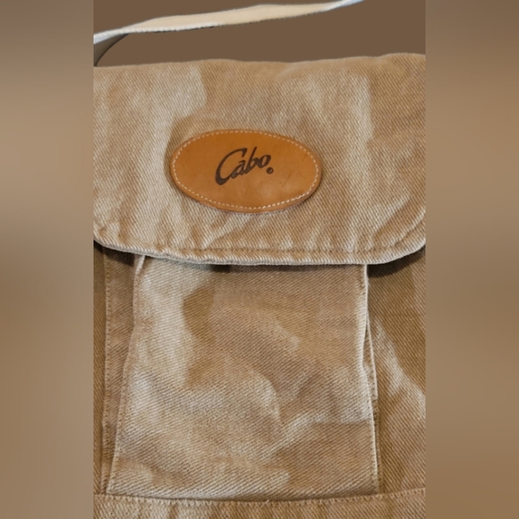 VINTAGE STYLISH CANVIS/MESSENGER BAG & 2 COIN BAG ~ CABO GEAR ~ UNISEX - Picture 3 of 7